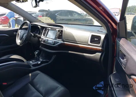 2016 Toyota Highlander Limited V6 from USA, damaged, VIN 5TDYKRFH1GS170535